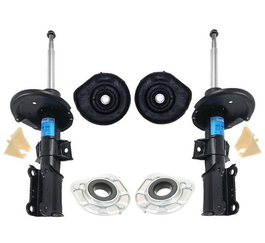 Volvo Suspension Strut Assembly Kit - Front - Sachs 3102394KIT